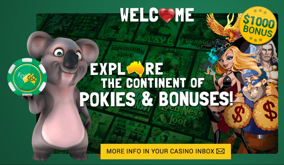 Fair Go Casino Interface